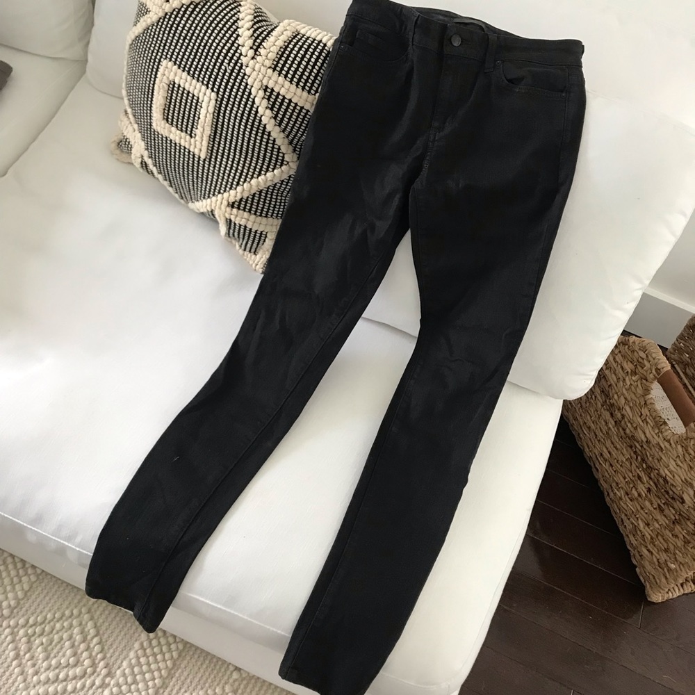 Black coated Joe’s Jeans